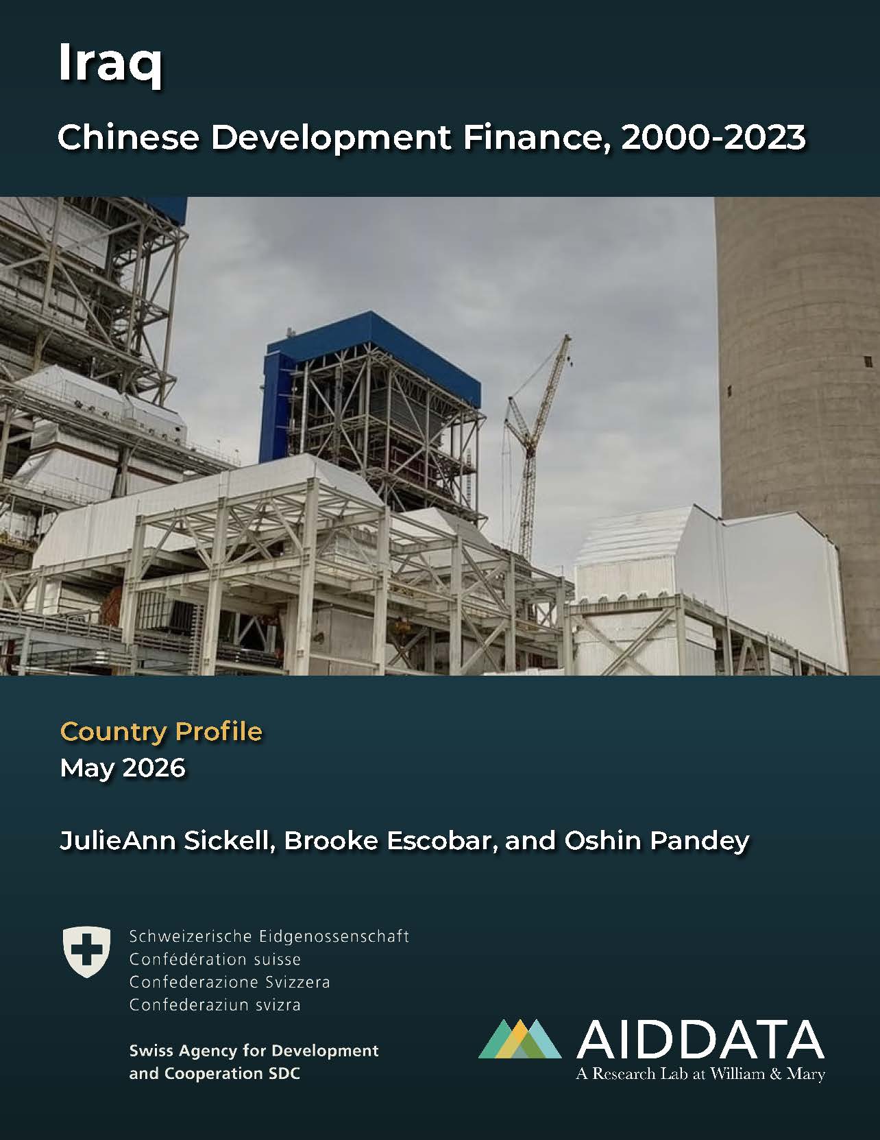 AidData | Egypt Profile of Chinese Development Finance, 2000-2023